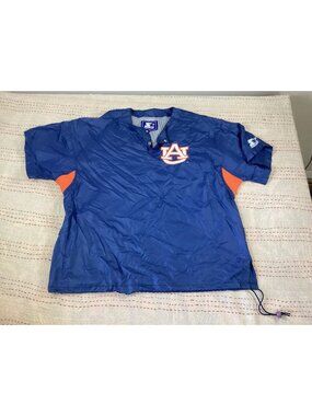 Starter Vintage Auburn Tigers Baseball Windbreaker Jacket College